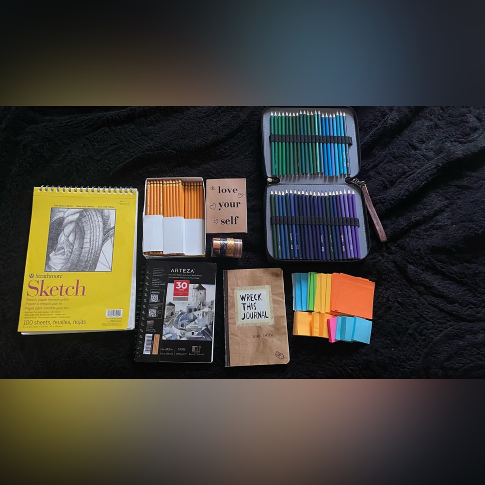 ART SUPPLIES BUNDLE!!